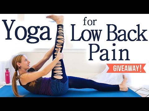 Yoga for Back Pain, Low Back Pain Stretches for Beginners, Sciatica Relief, Part 1