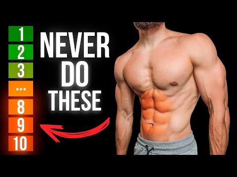 10 ABS Exercises Science-Based Ranking (Worst to Best)