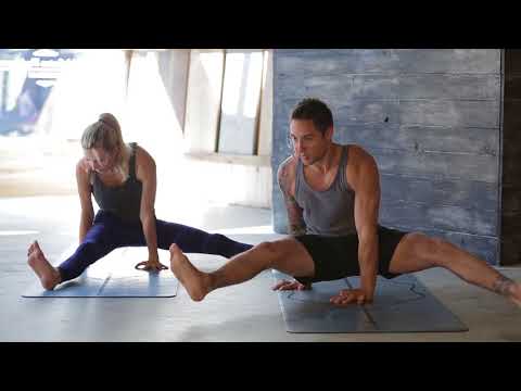 Leg Day Workout: Yoga Strength Flow with Dylan Werner and Ashley Galvin