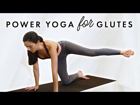 Power Yoga for Glute Activation | 5 Poses for Leg Strength, Balance, How to Protect Your Low Back