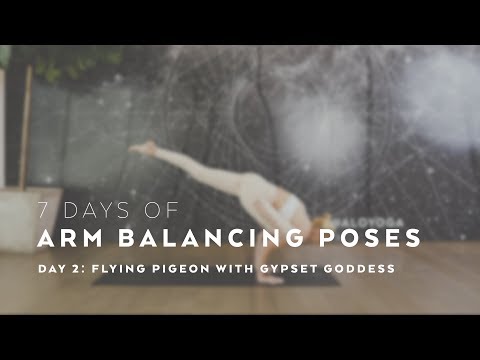 How-To: Flying Pigeon Pose with Gypset Goddess