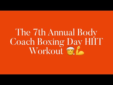 Joe Wicks 7th Annual Boxing Day HIIT Workout | 2022
