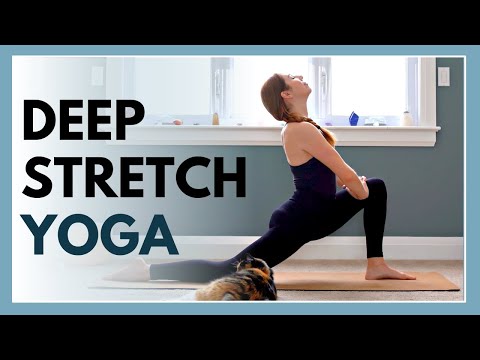 Yoga for Flexibility - SLOW FLOW Hips & Hamstrings Deep Stretch