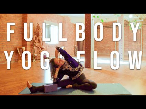 FULL BODY YOGA - Gentle, Relaxing, Beginners Deep Stretch Yoga