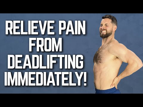 Deadlift Workout Recovery | Routine to Immediately Relieve Pain from Deadlifting