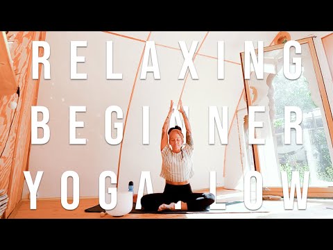 YOGA FOR BEGINNERS -Full Body, Gentle, Slow, Grounding , Beginner Yoga Stretch Routine
