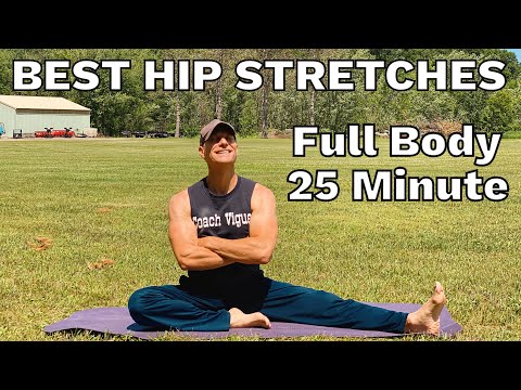 Yoga Stretch for Hips & Low Back - Full Body Yoga for Hips Flexibility - Yoga for Athletes