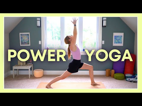 30 min Power Yoga - Intermediate ENERGIZING FULL BODY Yoga