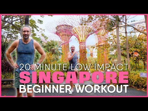 SCENES! Bodyweight Low-Impact Workout at Gardens By The Bay - Singapore