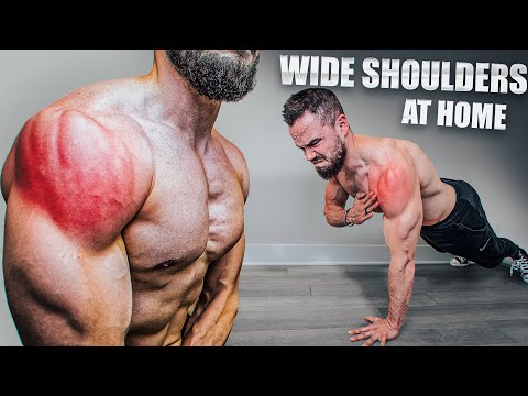Build BIGGER Shoulders at Home | NO IRON