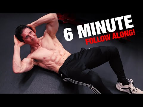 Intense Ab Workout | 6 Minutes (FOLLOW ALONG!)