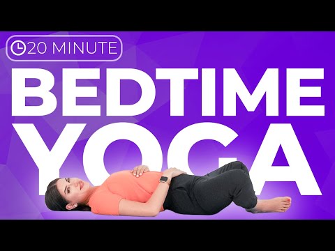 Evening Yoga Stretch | Bedtime Yoga for Stress & Tension