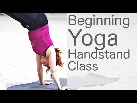 Yoga For Beginners At Home (Beginner Handstand Class)