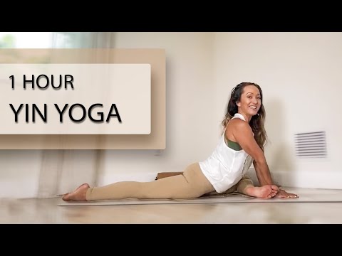 Calming Yoga for Deep Stretch and Relaxation — One Hour Yin Class