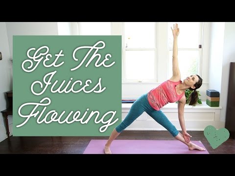 Yoga To Get The Juices Flowing - Morning Yoga