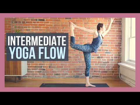 Full Body Yoga - Intermediate Vinyasa Yoga Minimal Cues
