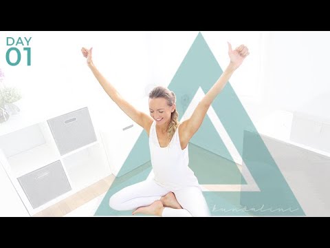 Kundalini Yoga for Weight Loss & Energy - on Floor or Chair Yoga | Day 1