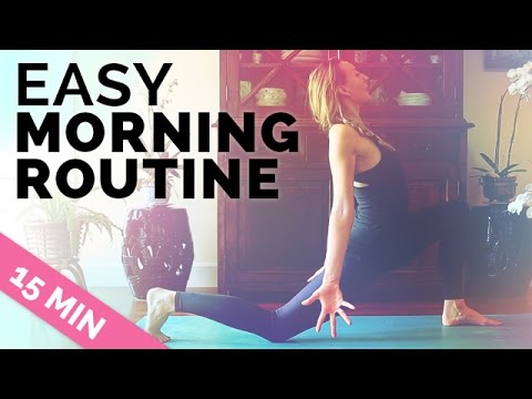 Easy Morning Yoga Meditation | Yoga Before Work | Yoga for Beginners