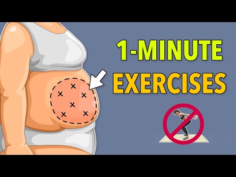 1-MINUTE EXERCISES – STANDING ABS WORKOUT TO LOSE BELLY FAT