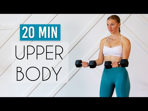 Full UPPER BODY Workout (Tone & Sculpt) - At Home