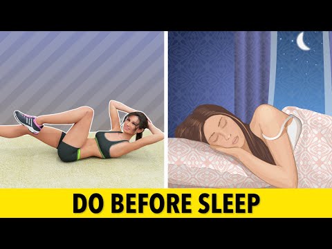 LEGS & CORE: FLOOR PILATES WORKOUT TO DO BEFORE SLEEP