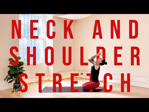 MORNING YOGA - Neck, Shoulders, & Upper Back Pain Relief Stretches