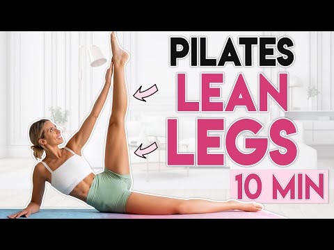 MODEL LEGS PILATES WORKOUT | Toned, Lean Legs Fat Burn 