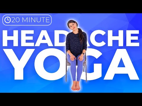 CHAIR Yoga for HEADACHES, Migraines & Neck Tension