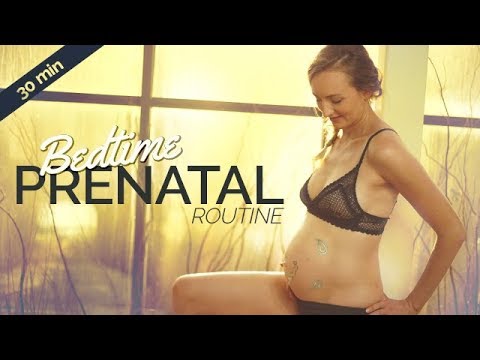 Easy Prenatal Bedtime Yoga Routine For Better Sleep