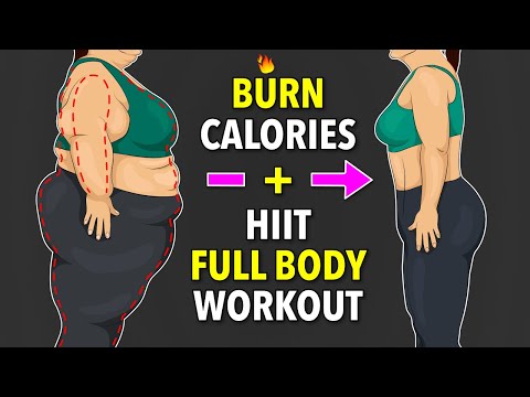 HIIT WORKOUT TO BURN CALORIES - FULL BODY WORKOUT - NO EQUIPMENT NEEDED