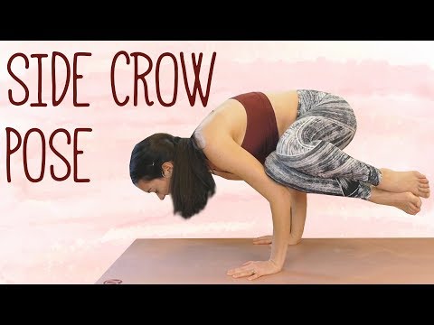 Power Yoga Workout & Side Crow Tutorial | Beginner Modifications for Advanced Power Pose!