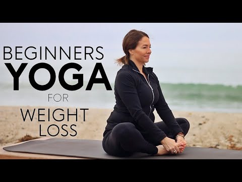 Yoga For Beginners At Home (Class For Weight Loss Workout)