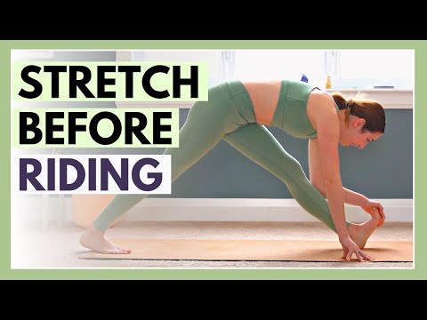 Yoga for Equestrians - Pre-Ride Stretch (Hips & Lower Body)