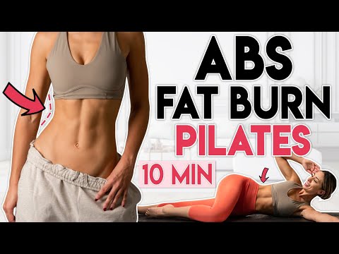 ABS FAT BURN PILATES WORKOUT | Tone & Sculpt a Flat Stomach