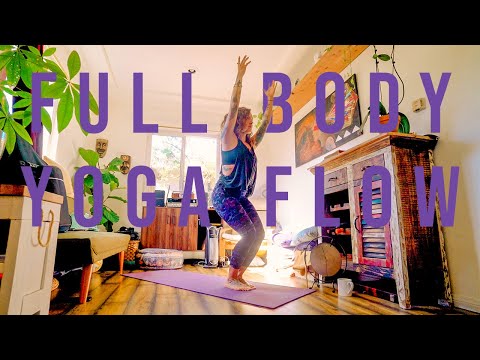 FULL BODY YOGA - Deep Total Body Stretch for Positivity, Gratitude, & Thankfulness