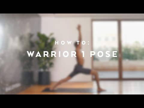 How To: Warrior 1 Pose with Andrew Sealy