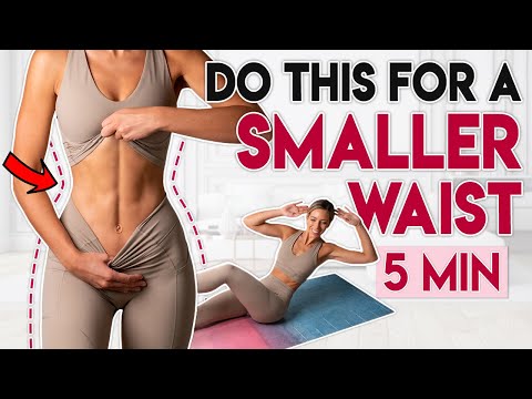 DO THIS FOR A SMALL WAIST | Pilates Tight Waist