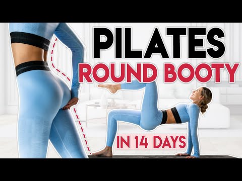 PILATES FOR A ROUND BOOTY in 14 DAYS | Lift & Tone