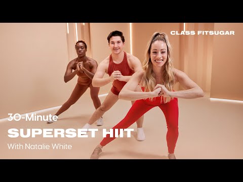 Superset HIIT Workout With Natalie White | POPSUGAR FITNESS
