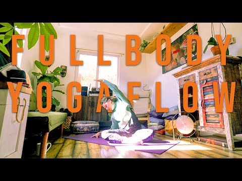 FULL BODY YOGA FLOW - Total Body At Home Stretch Routine for Beginners
