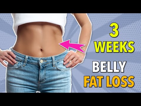 GET FLAT BELLY IN 3 WEEKS – EASY MOVES TO LOSE FAT