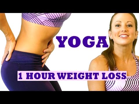 Weight Loss Yoga Workout For Beginners. Full Body Yoga Class At Home