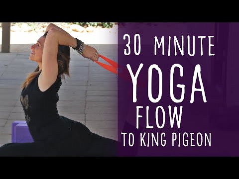 Vinyasa Flow Yoga for Hips (to King Pigeon)
